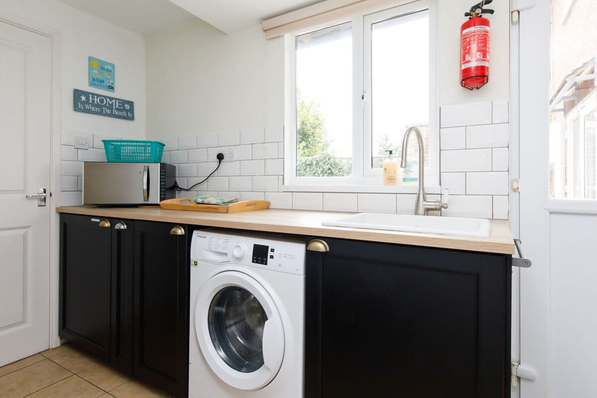 A Washing machine to after days at the beach