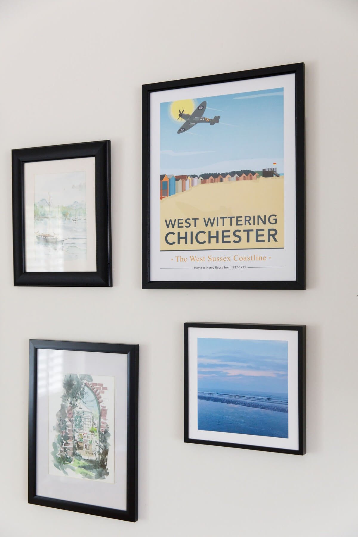 The house has charming decor throughout.