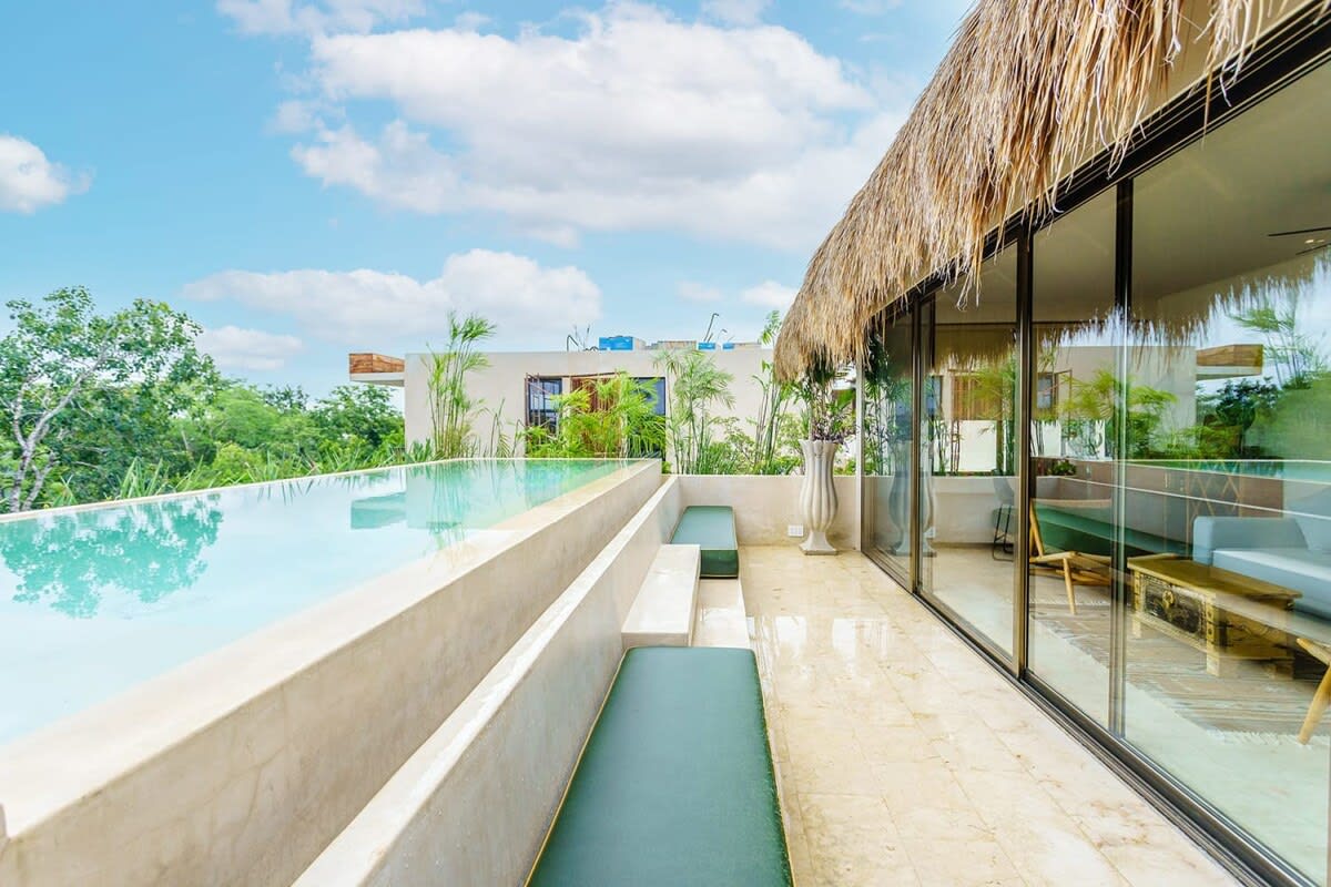 Stunning Tulum Condo: Rooftop Pool & Modern Design — Tulum, Quintana Roo — vacation rental