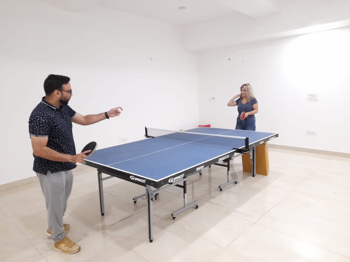 The Haan - Parfait Street
Sharpening your reflexes and having fun in this spacious and well-designed table tennis area