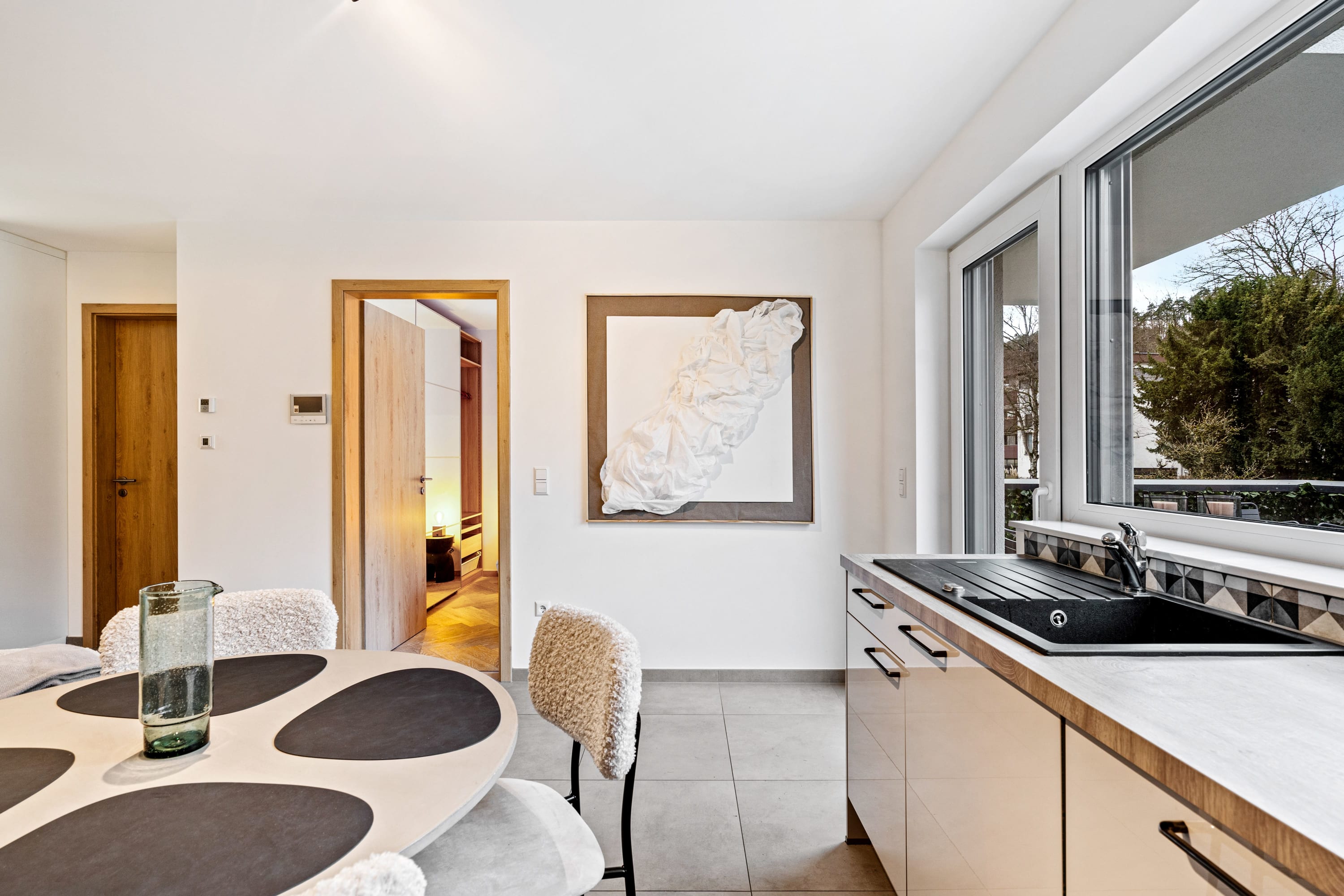 Bright, modern kitchen space to inspire your inner chef.