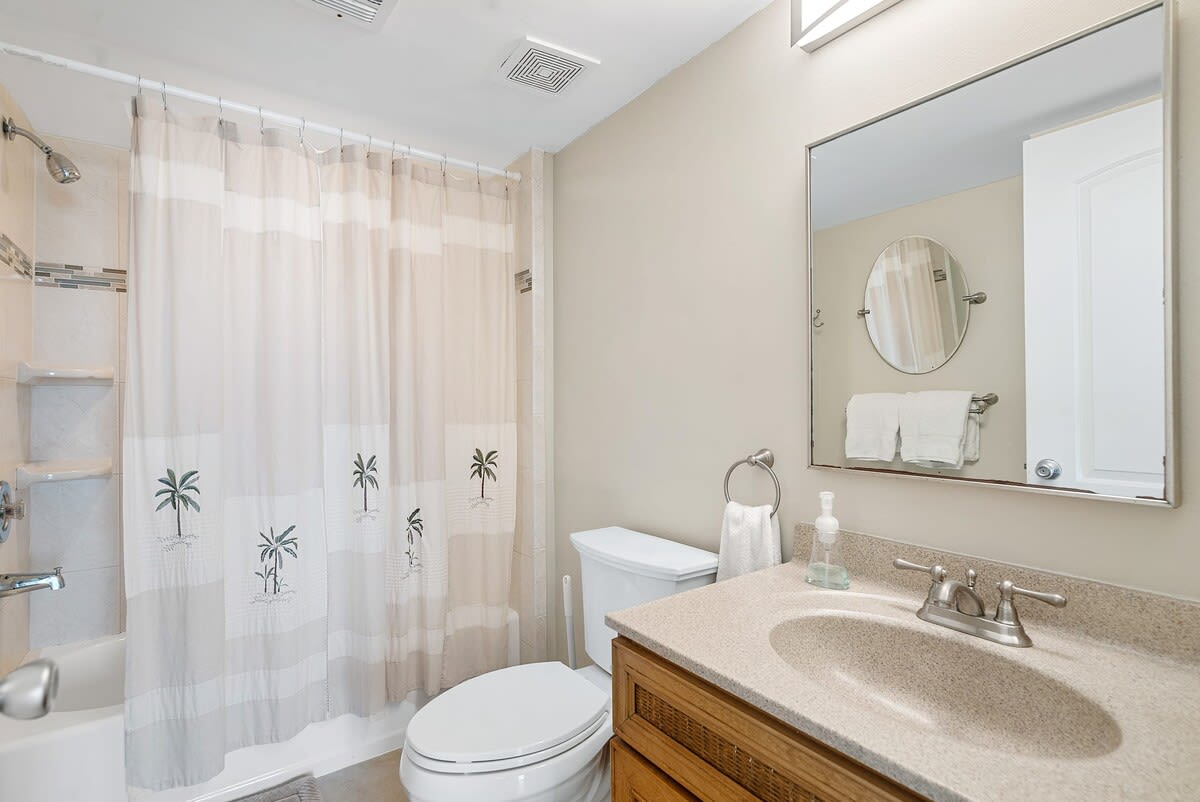On suite bathroom from bedroom 1
