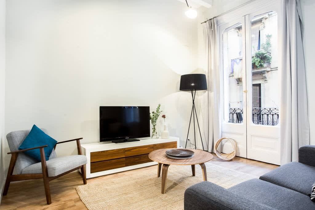 Huge 4bedroom with terrace in Las Ramblas — Barcelona, Catalunya — vacation rental