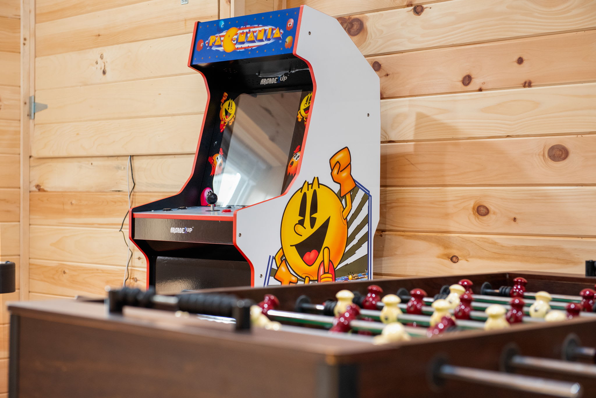 Retro Arcade Fun
Classic gaming never goes out of style! Fire up the joystick on this vintage arcade machine and relive the good old days no quarters required.