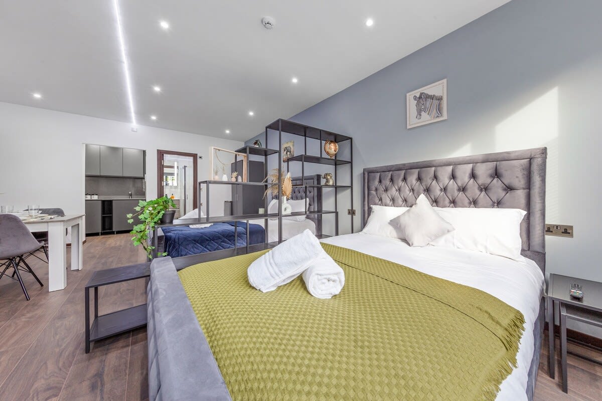 Serviced Studio Flat near Camden Euston Station in 48A Woodstock Road NW11 8ER - Property image 21 - VivreStays