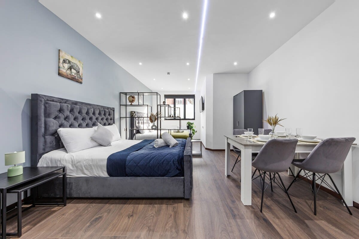 Serviced Studio Flat near Camden Euston Station in 48A Woodstock Road NW11 8ER - Property image 3 - VivreStays
