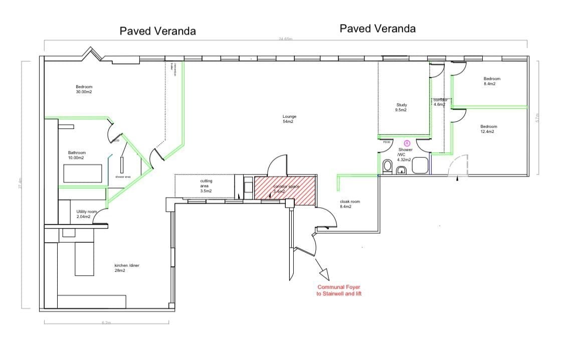 View Luxurious Loft Central Soho - 3 Bedrooms & Office! in 10 Richmond Mews W1D 3DD Luxurious Loft Central Soho - 3 Bedrooms & Office! in 10 Richmond Mews W1D 3DD - Property image 41 - VivreStays