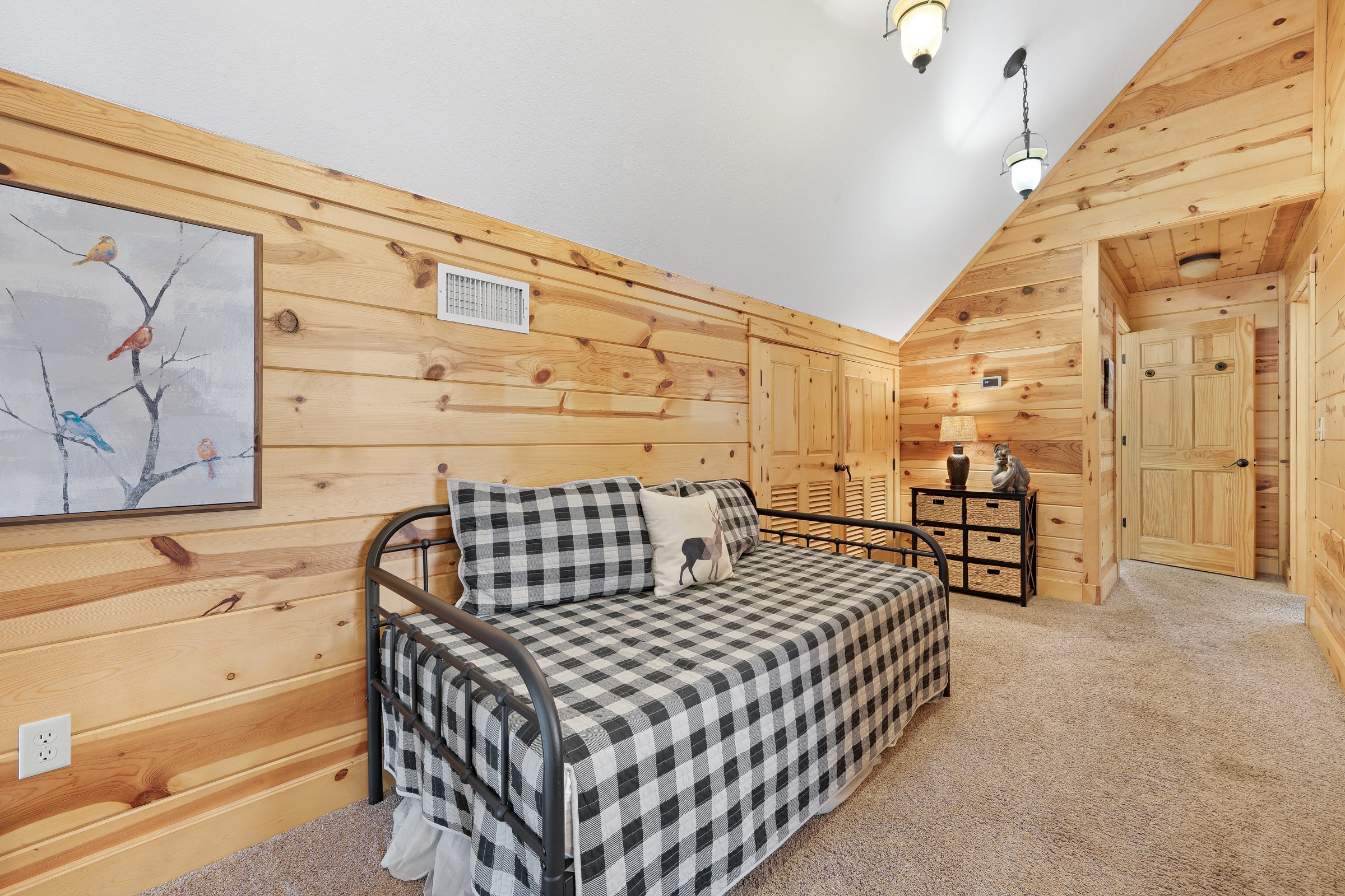 New! Creekside Cabin w/ Spa + Views, Sleeps 12!