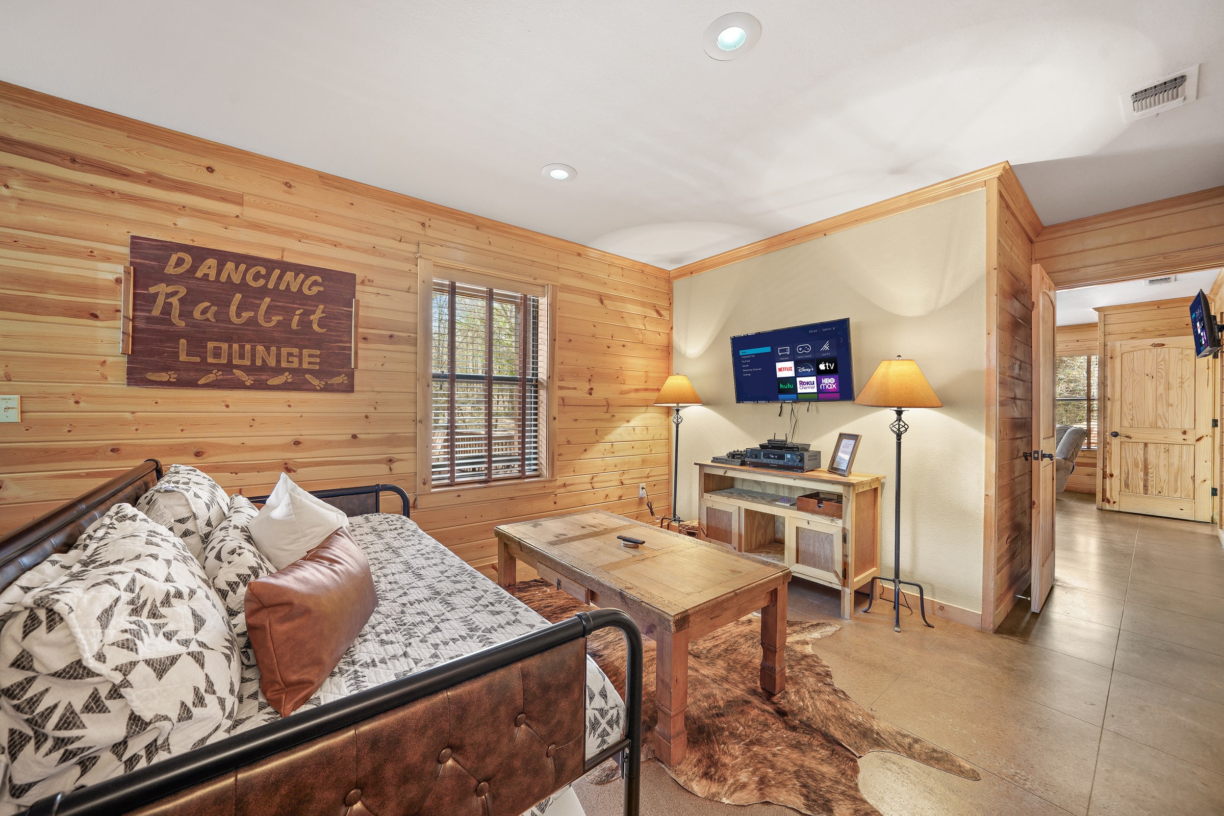 New! Creekside Cabin w/ Spa + Views, Sleeps 12!