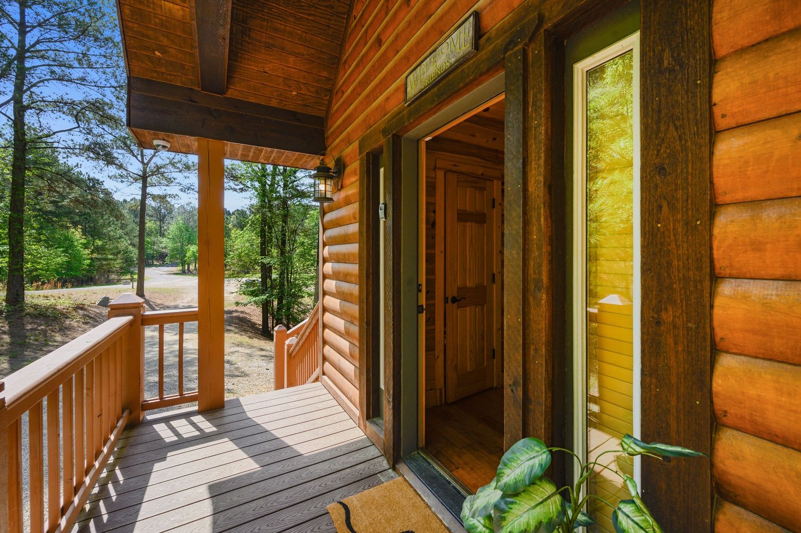 New! Creekside Cabin w/ Spa + Views, Sleeps 12!