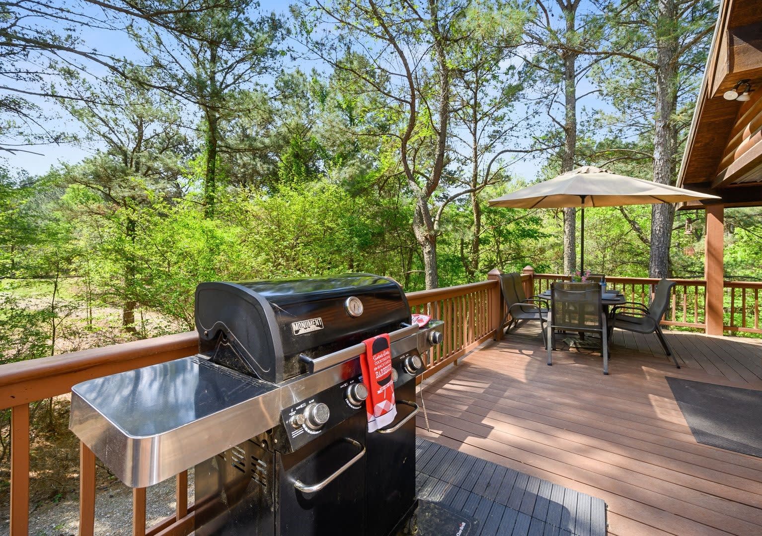 New! Creekside Cabin w/ Spa + Views, Sleeps 12!
