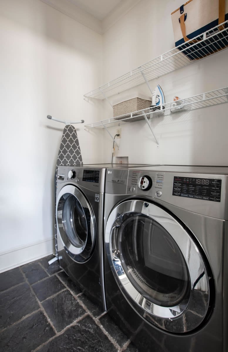 Washer and dryer for laundry during your stay