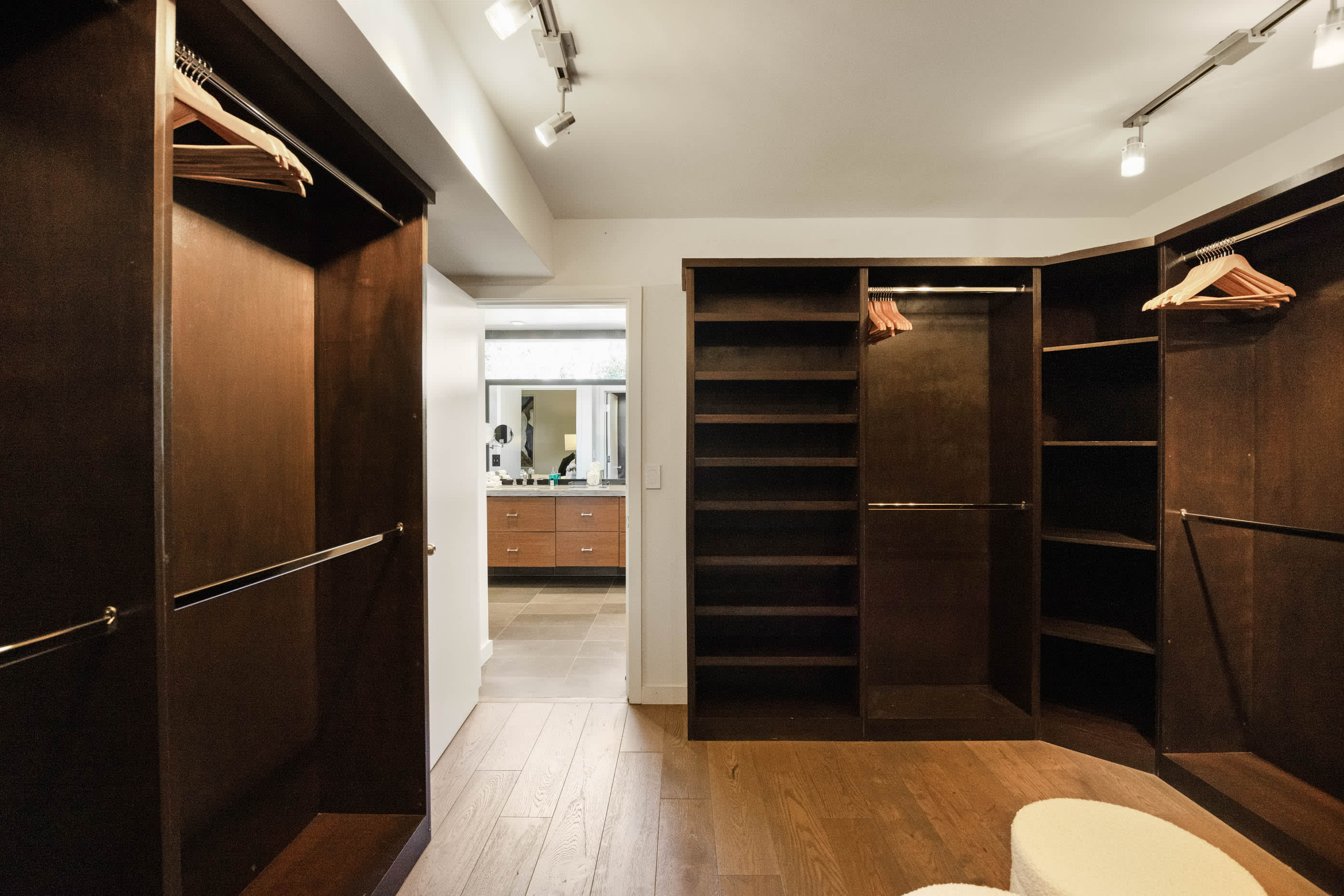 The master bedroom also offers a generously sized walk-in closet, providing ample space for all your belongings.
