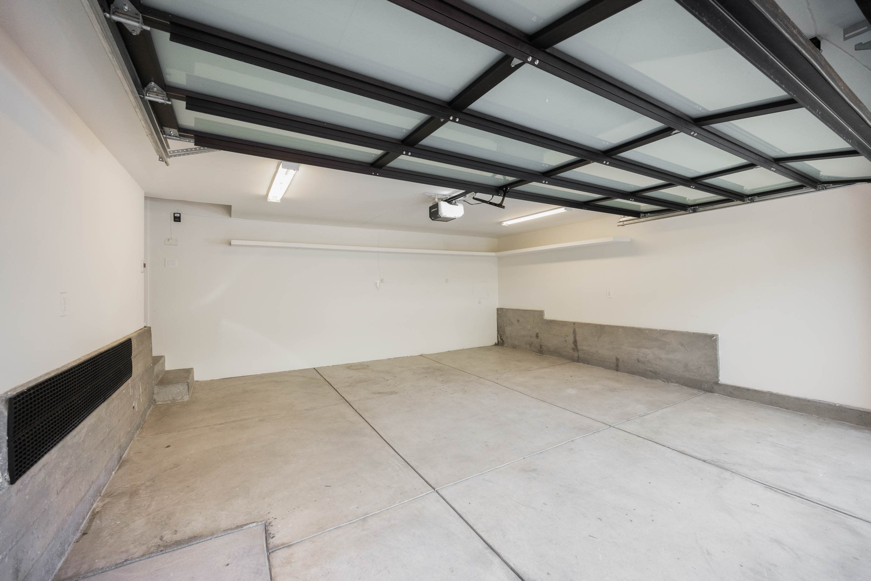 Convenient garage parking, ensuring your vehicle stays safe and secure.