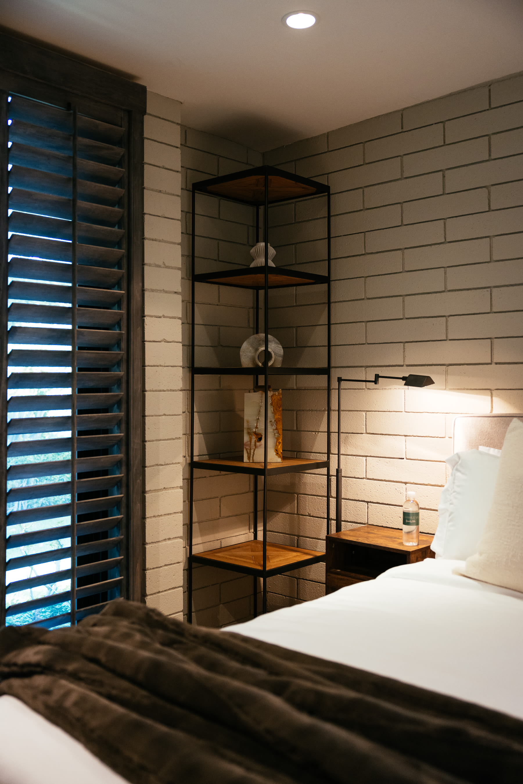 Experience hotel-grade luxury with fresh, all-white linens.