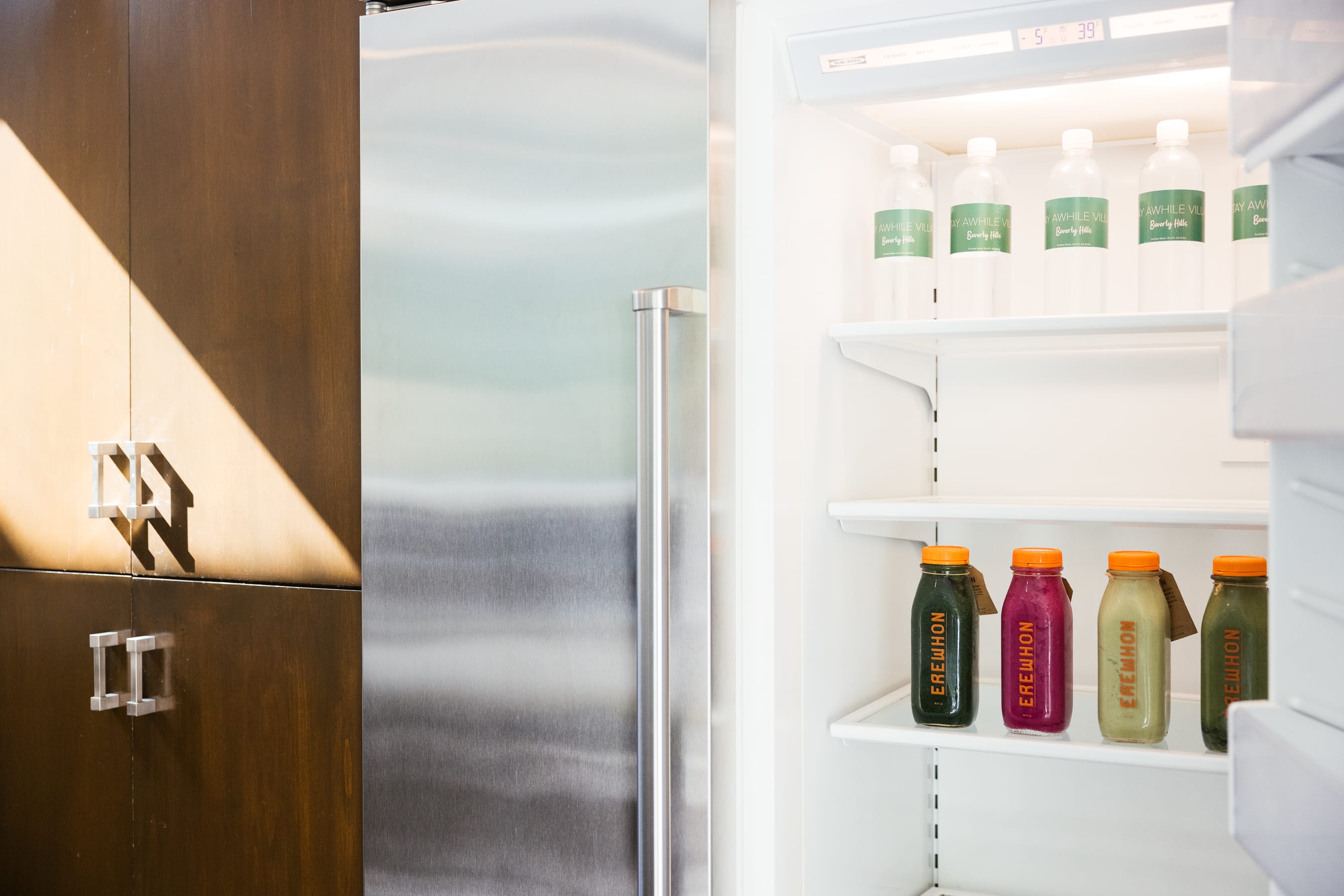 Keep your favorite ingredients stocked in the fridge, ensuring you have everything you need for delicious meals.
