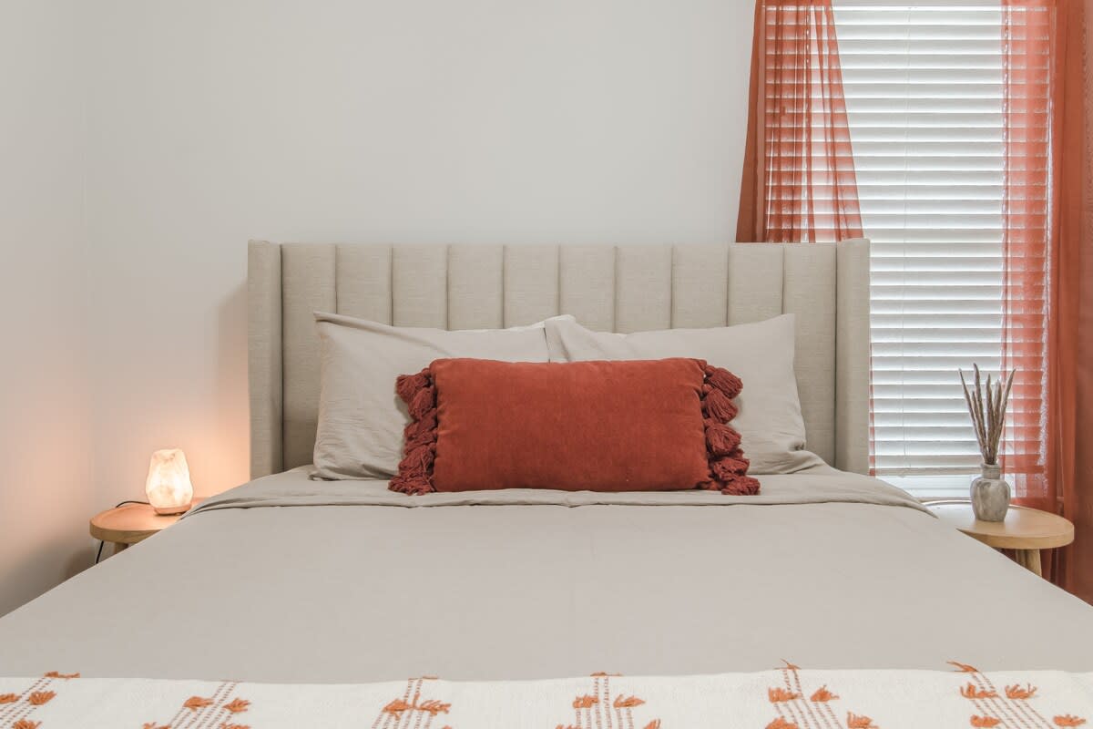 Bedroom 3 is also furnished with a comfy queen-bed!