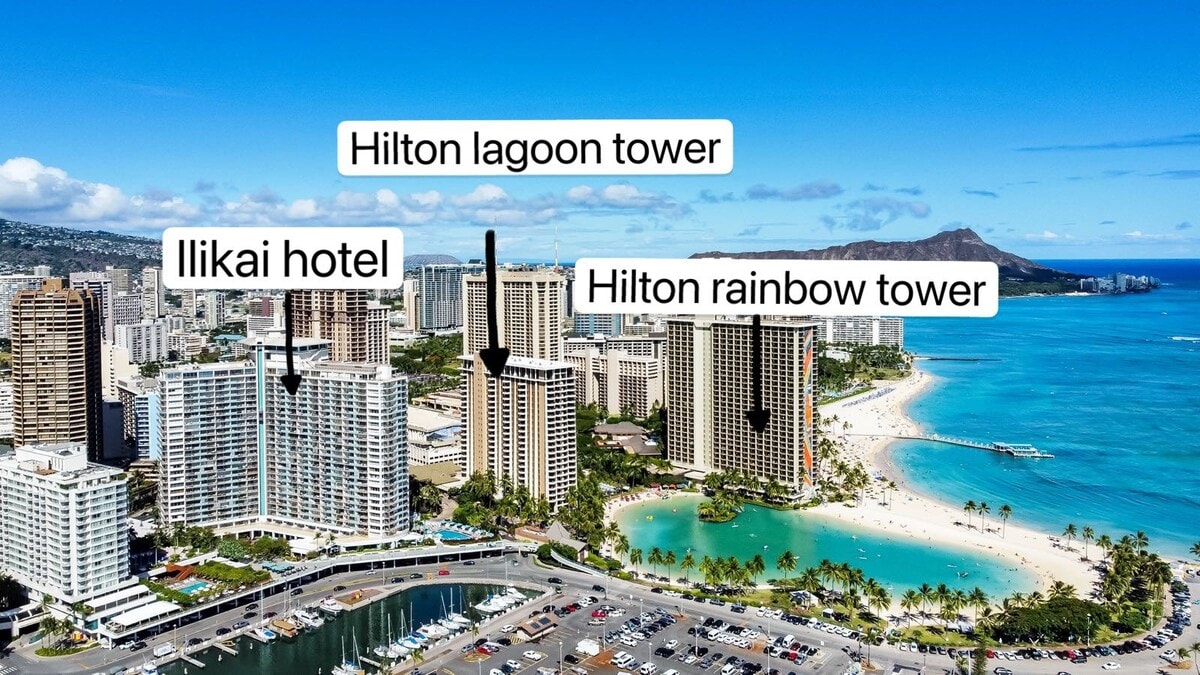 Great location next to Hilton lagoon 