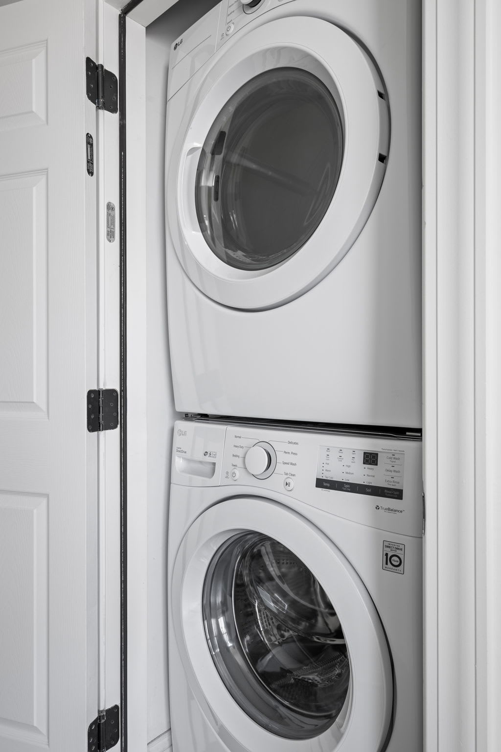 Washer + Dryer for your stay!