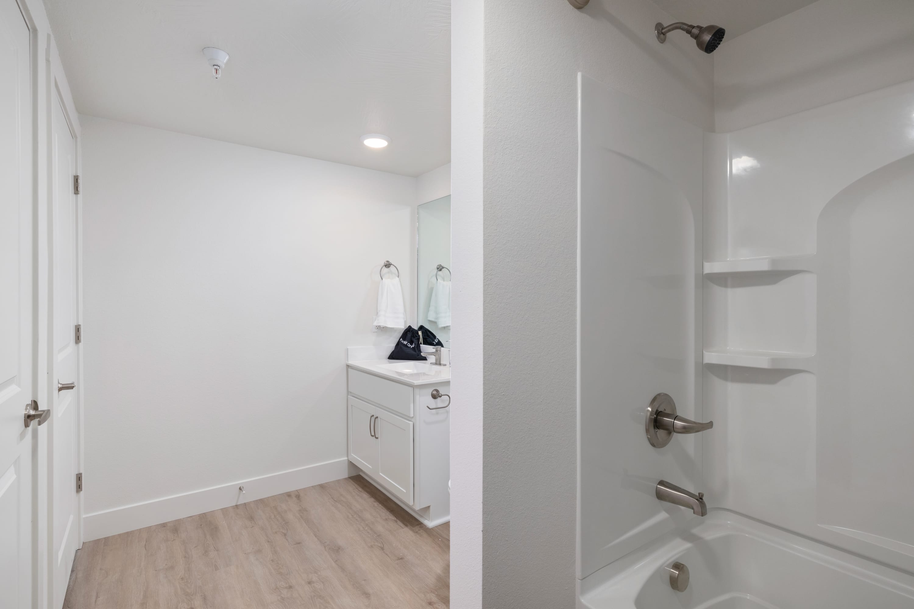 You have your choice to soak in the tub or enjoy a refreshing shower in both ensuite bathrooms.