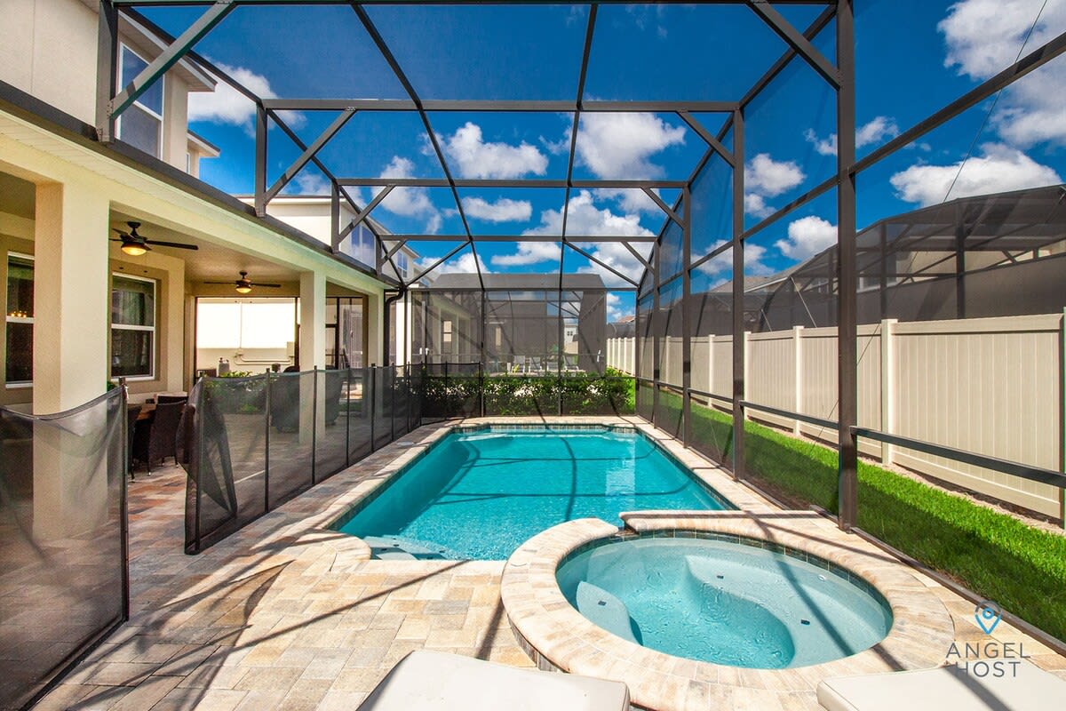 Family Vacation Home with Pool, Spa, Near Disney