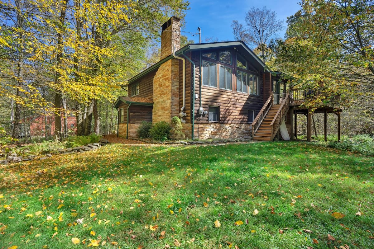 Log Cabin | King Beds | Lake Access