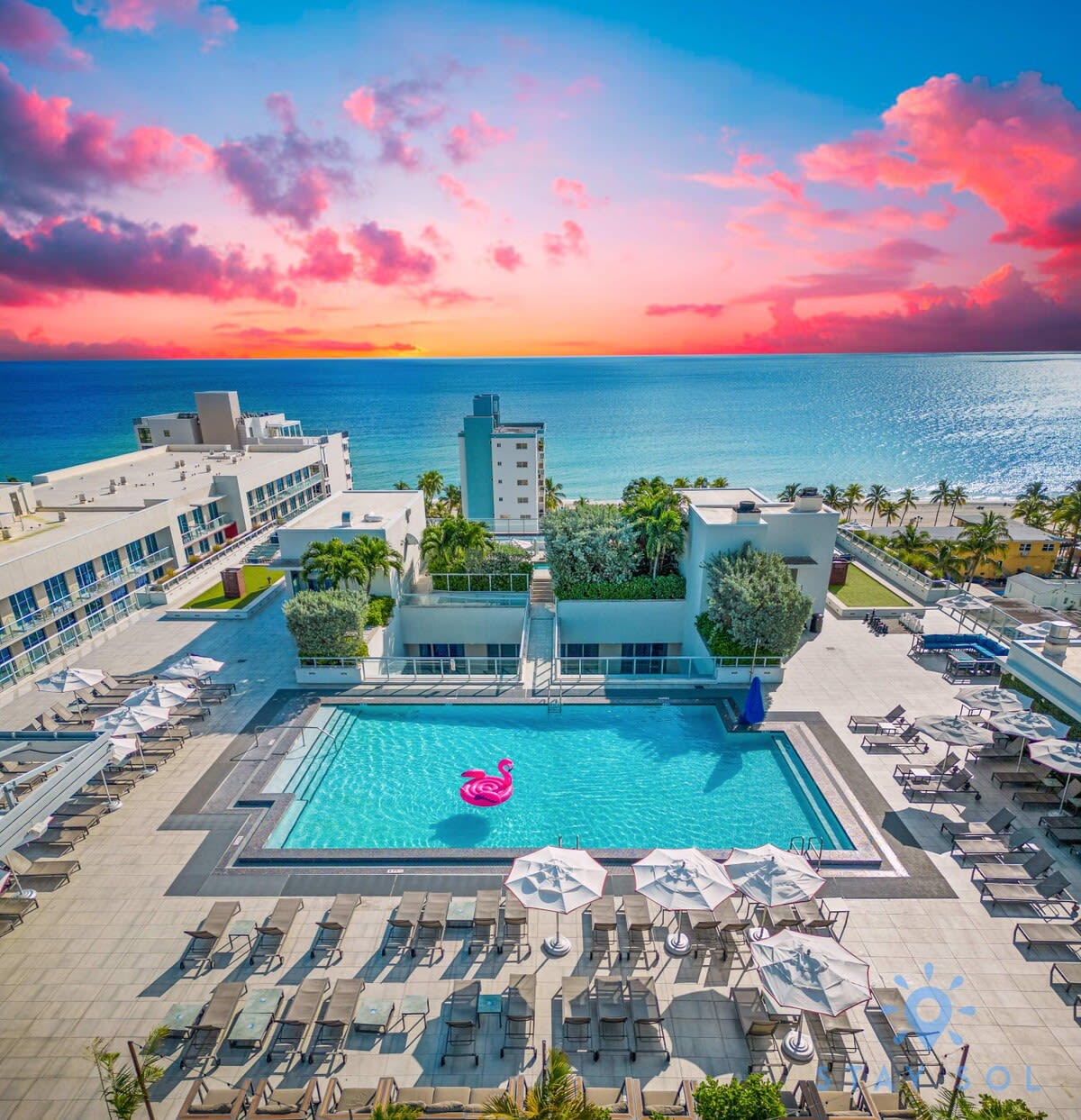 Rooftop infinity Pool|Hollywood Beach Broad–walk - Foto 1