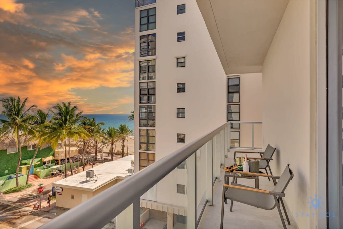 6 Rooftop Pool| Balcony |Hollywood Beach+ Gym - Foto 1