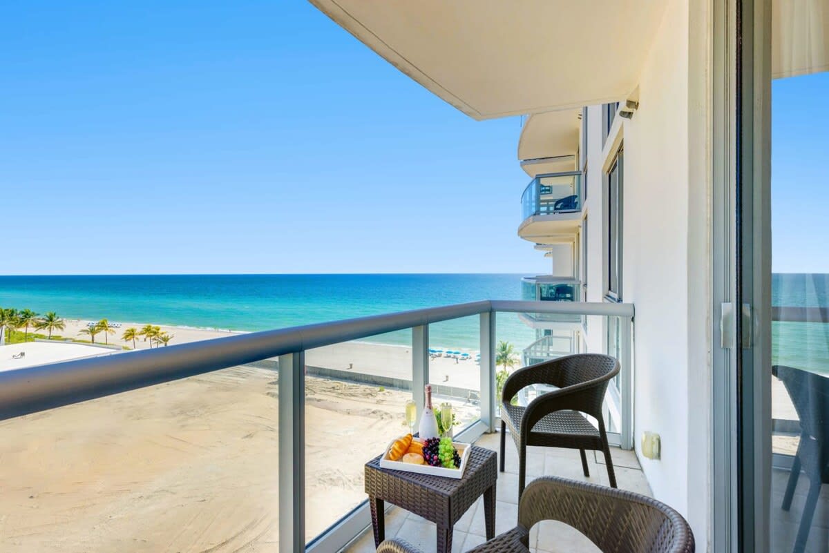 Beachfront Resort, Pool, Ocean View Balcony, Gym