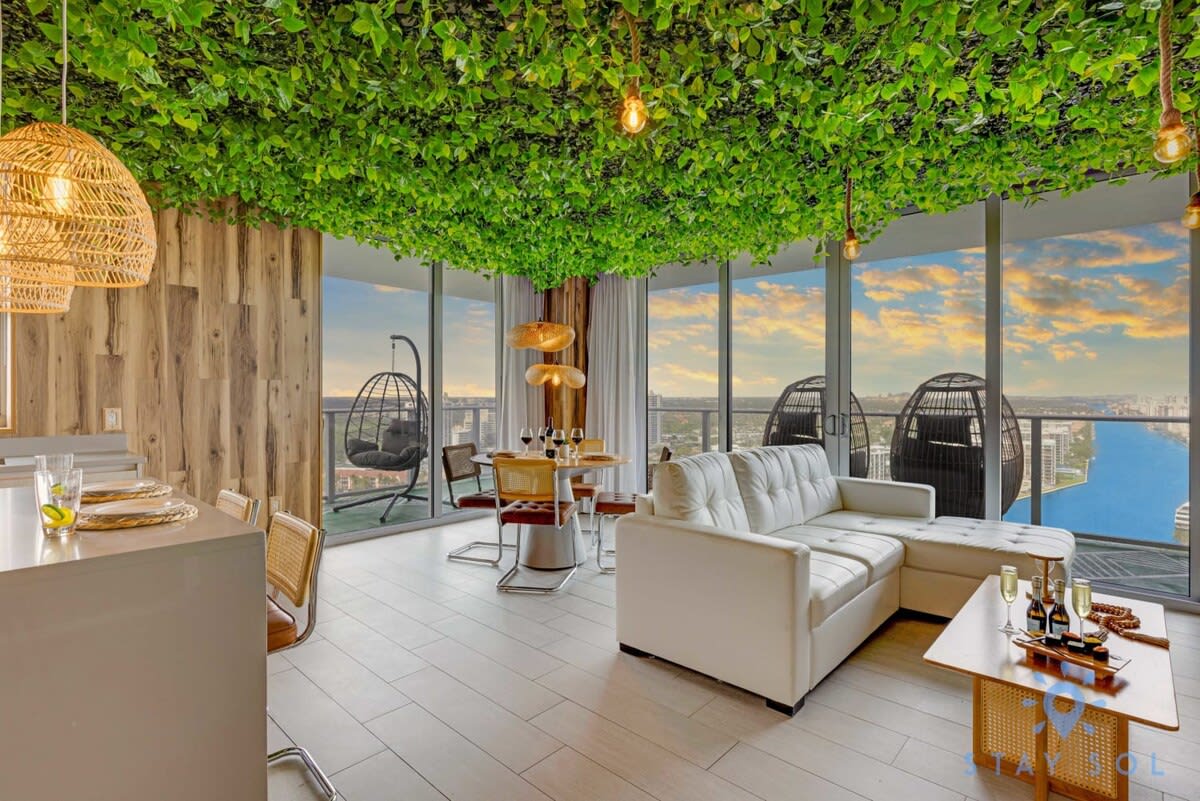 Elevated City Escape: 2BR w/ Pool & Views