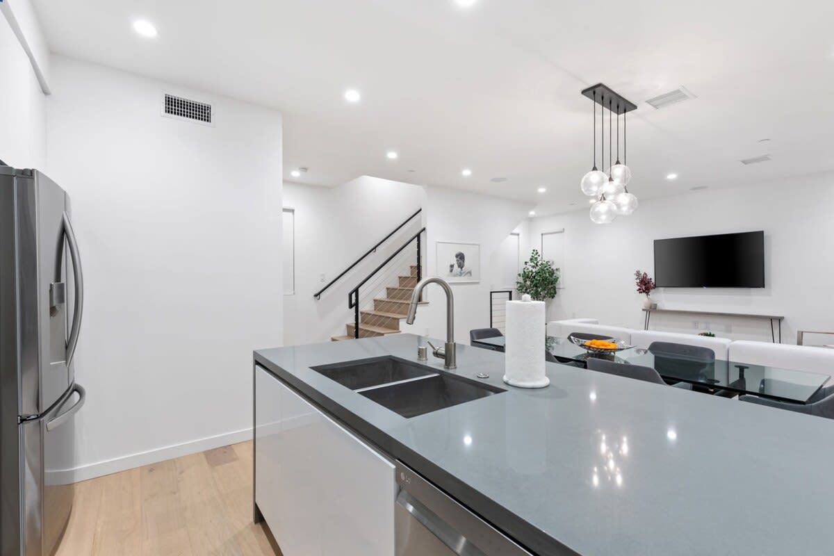 Main level view from Kitchen Space