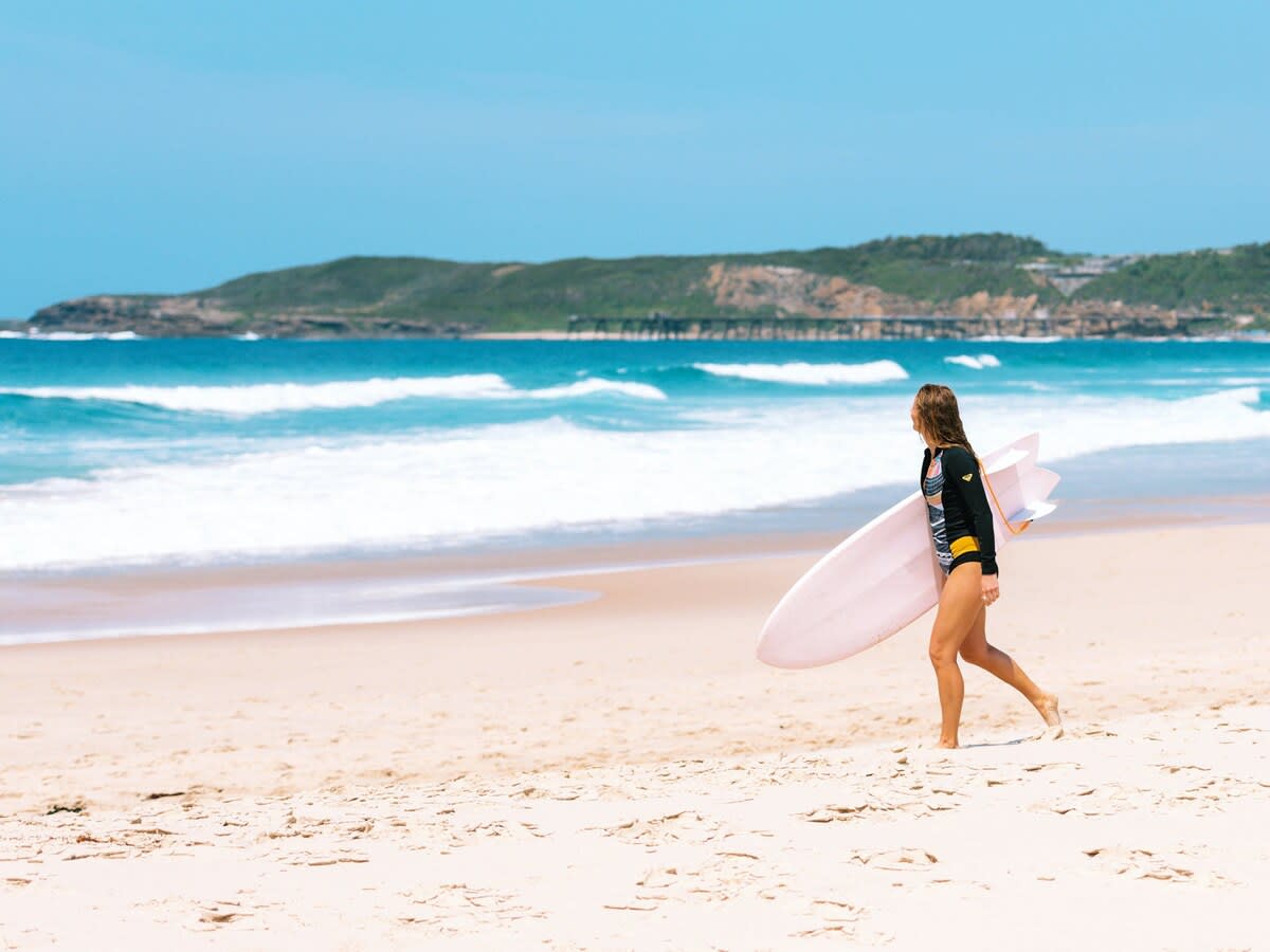 Enjoy a day out at Catherine Hill Bay Beach 