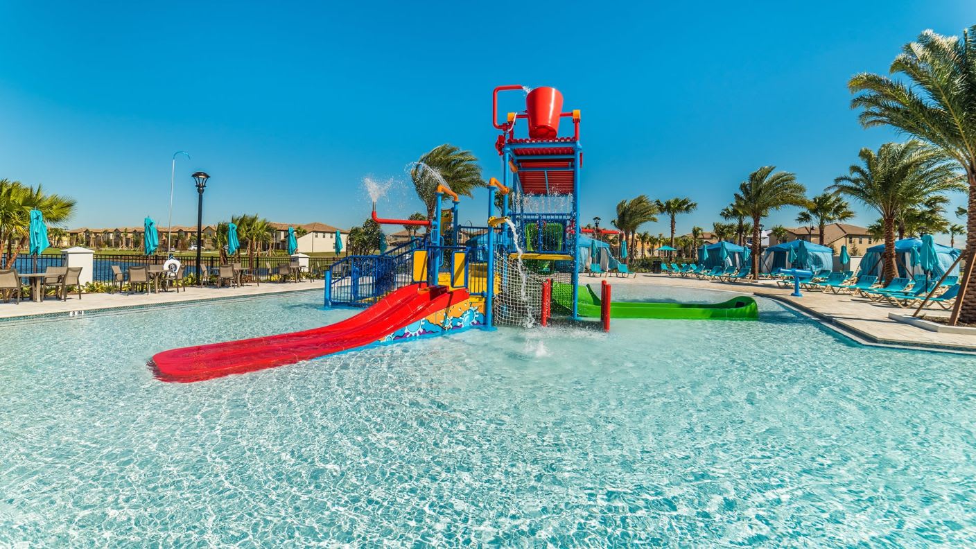 Luxury home w/private pool, water park & Disney