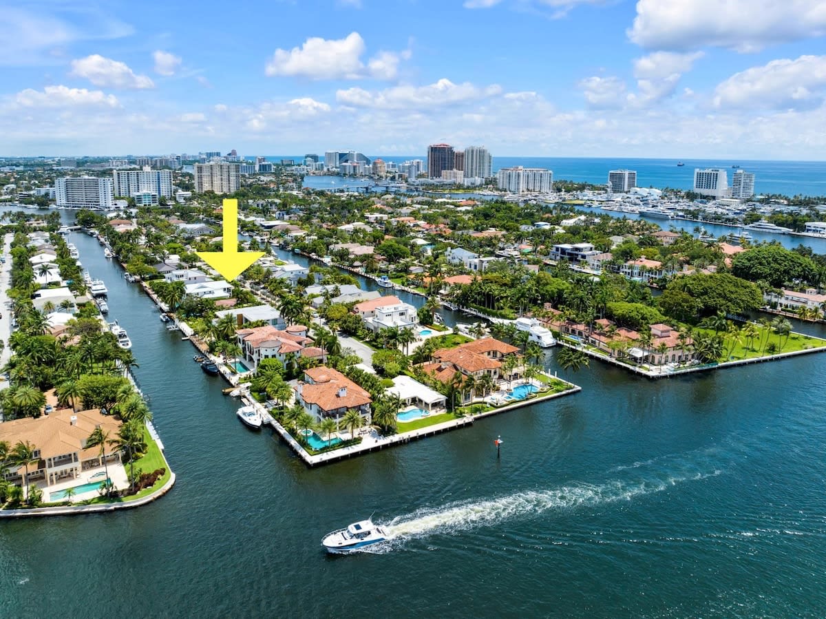 Waterfront paradise in Fort Lauderdale.