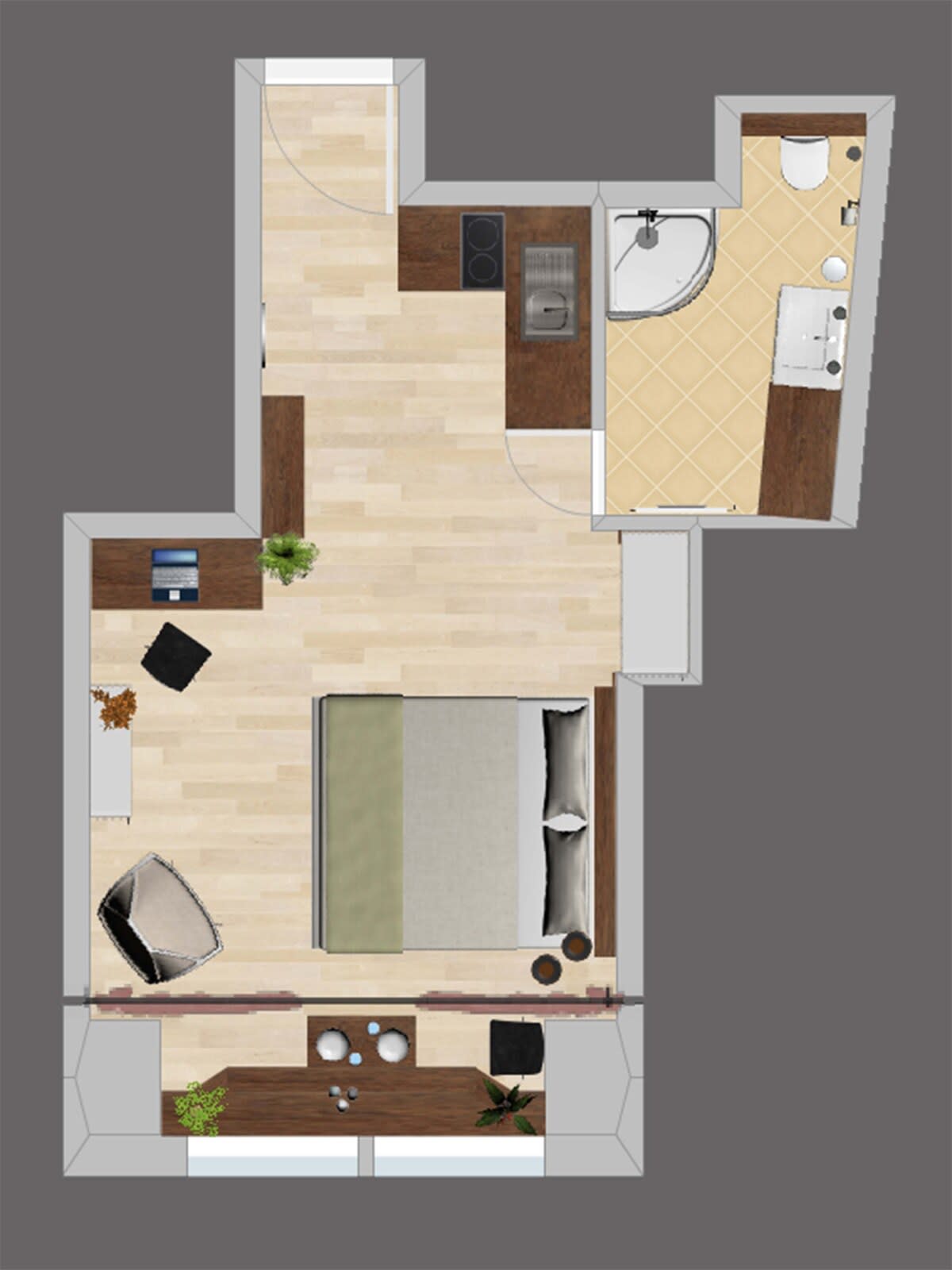 ⭑ Comfy VIP studio in the center with Netflix - Foto 16