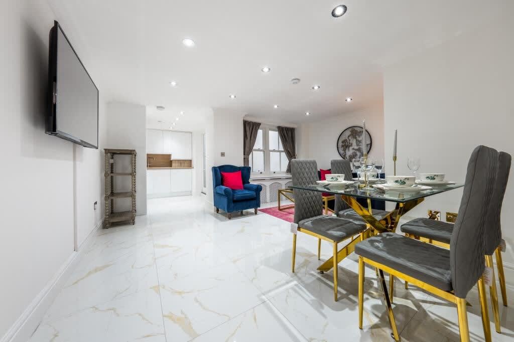 Victorian 1B Apartment with terrace near Paddington in Chilworth Street W2 - Property image 5 - VivreStays