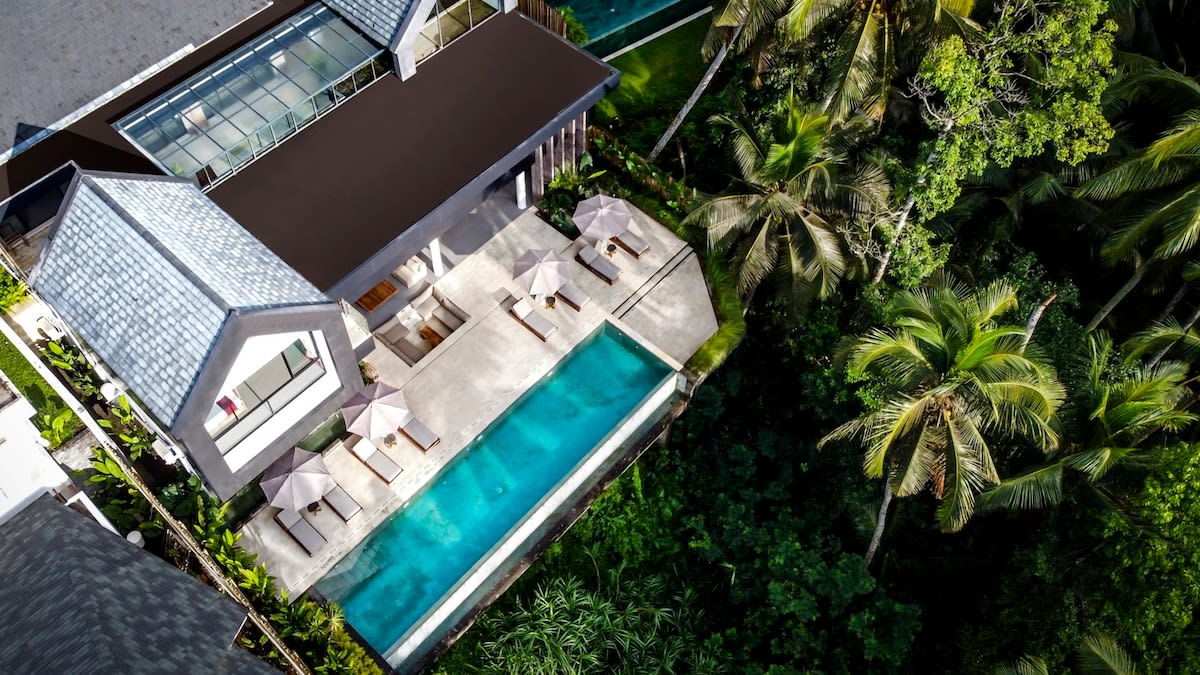 Lou Tirta Empul 6 BR Villa w/ Pool & Jungle View — Ubud, Bali — vacation rental