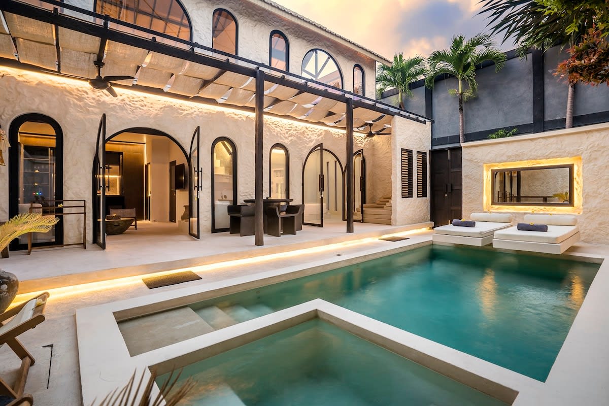 Casa Lampara 2BR Oasis, Steps from Pererenan Beach — Canggu, Bali — vacation rental