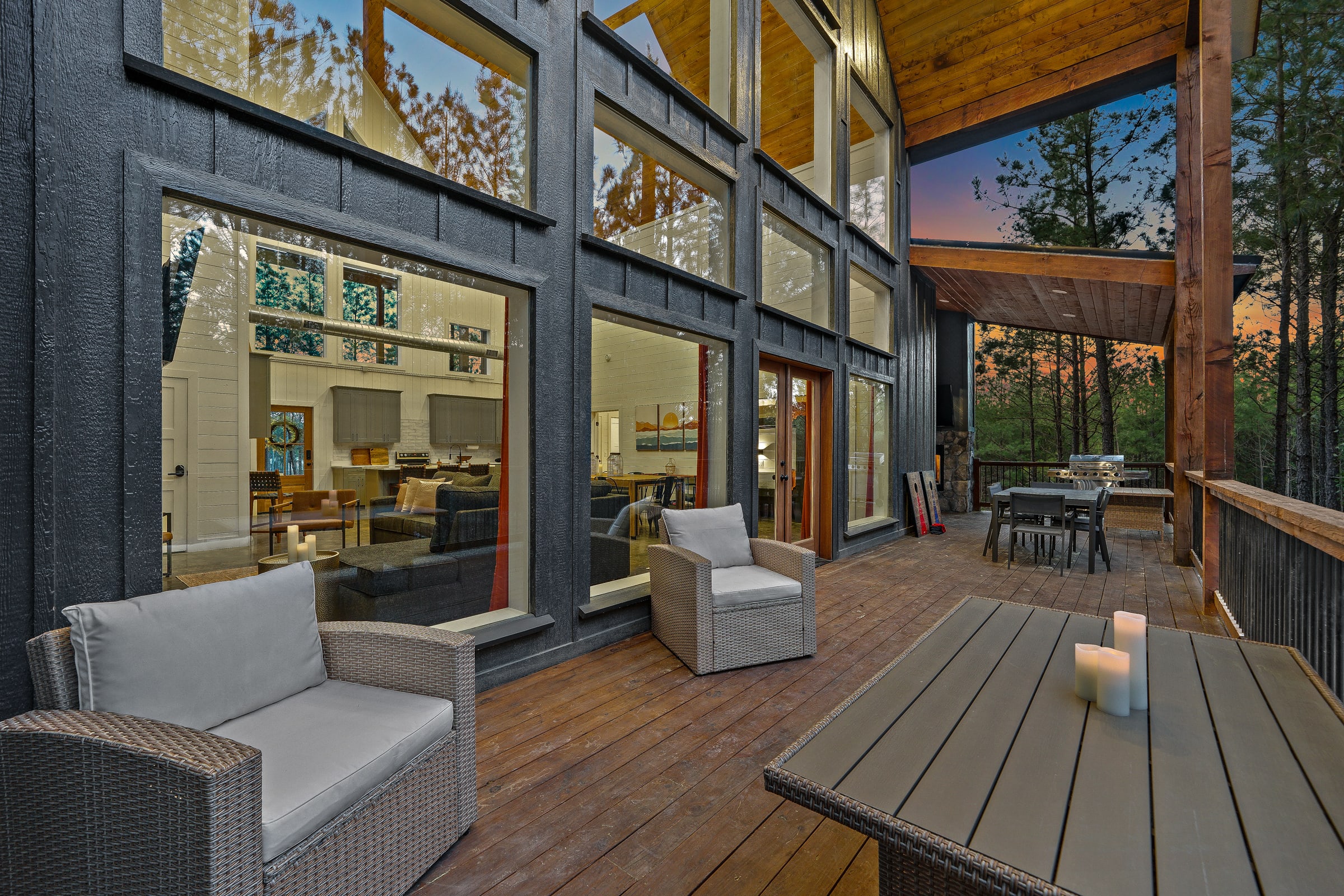 NEW! Modern Cabin - Hot Tub & Fire Pit - Sleeps 6!