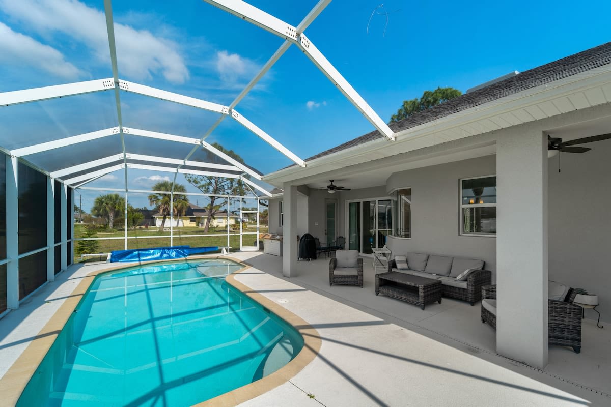 Sun-Soaked & Tranquil Getaway  Relaxing Pool Area - Photo 1