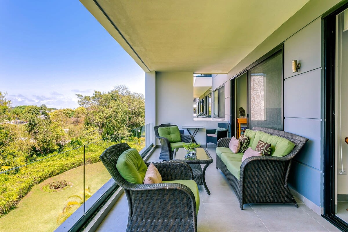 Golf Course Views | Modern Condo | Private Terrace — Playa del Carmen, Quintana Roo — vacation rental