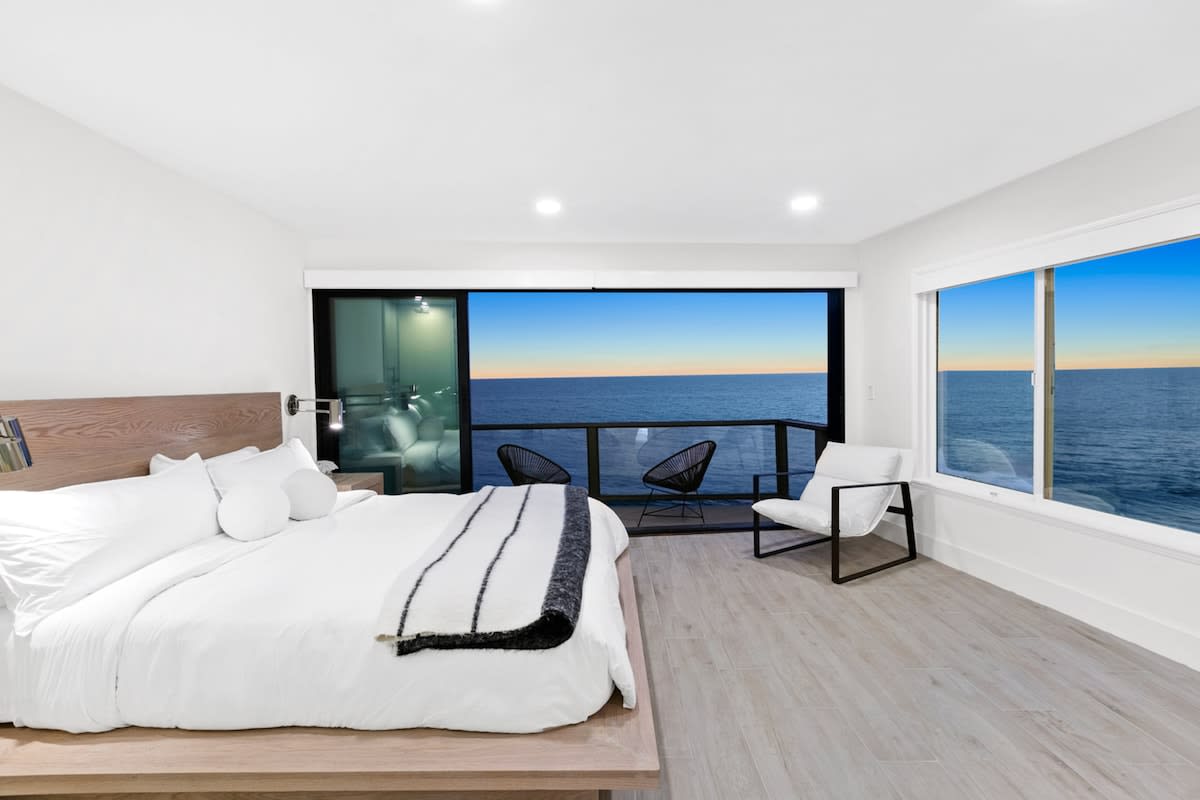 Amazing views from the top floor bedroom