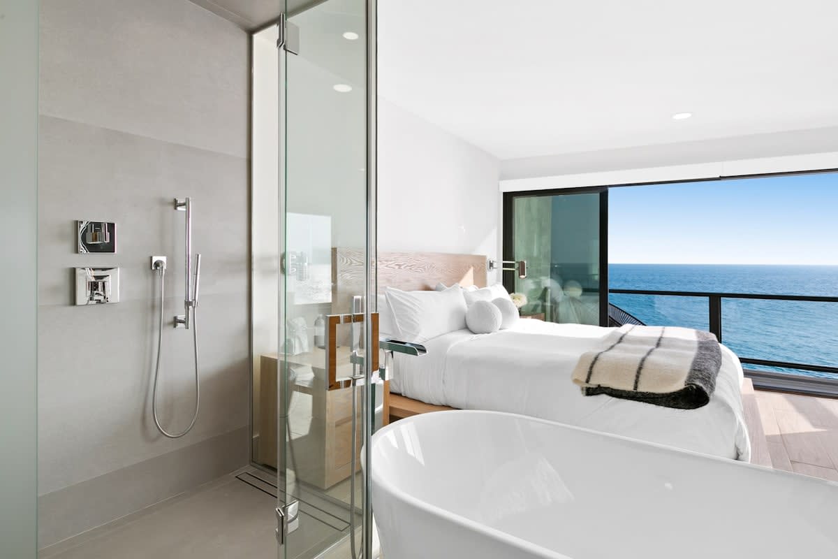 Amazing views from the bathrooms
