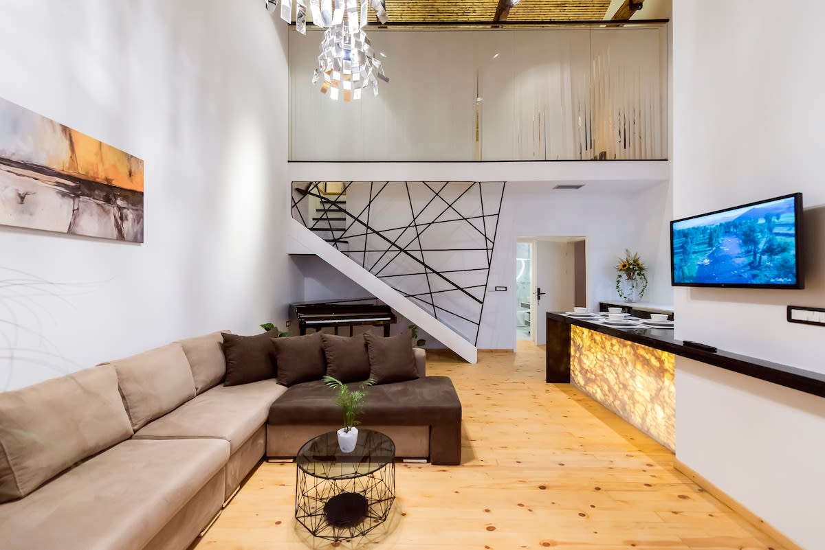 Aigli Seafront Loft-Bespoke Design Gem — Kalamata — vacation rental