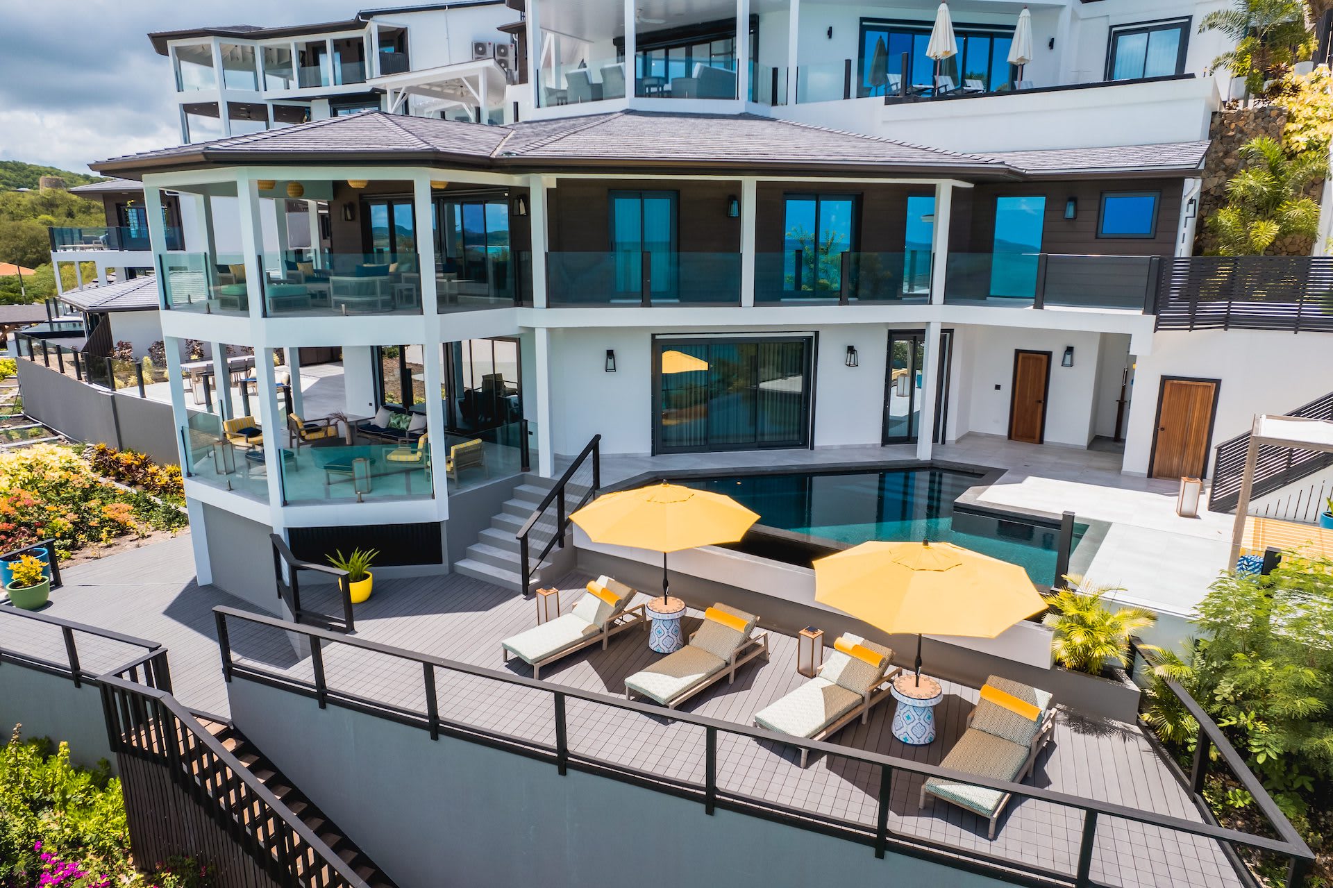 Oceanfront Villa with Private Beach Access