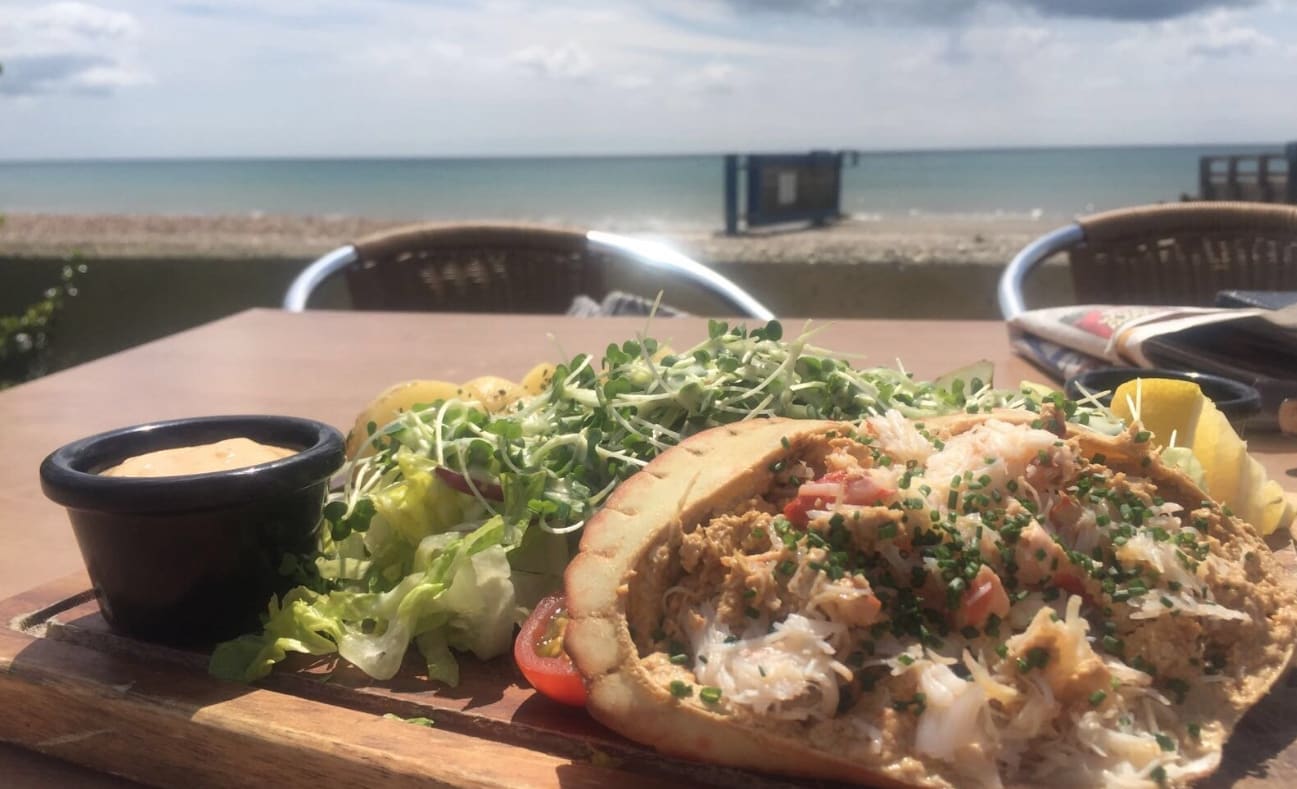 Meals available at The Lobster Pot