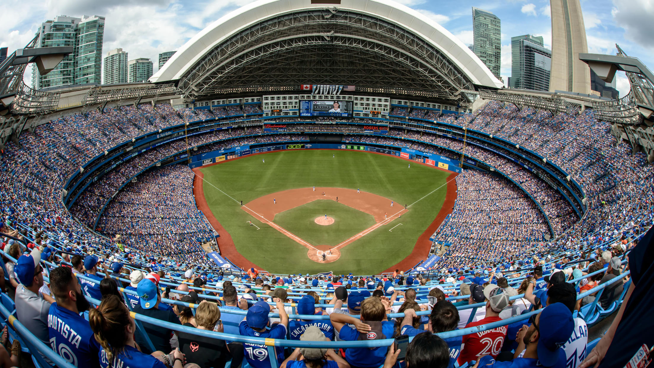 You'll be right near the Blue Jays stadium, come check out a game!