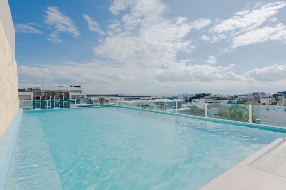 Trendy Space, Prime Location, Roof Pool, Gym! — Playa del Carmen, Quintana Roo — vacation rental