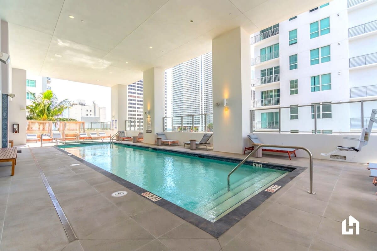 Prime Downtown Miami Condo with Pool, Gym in Miami, FL