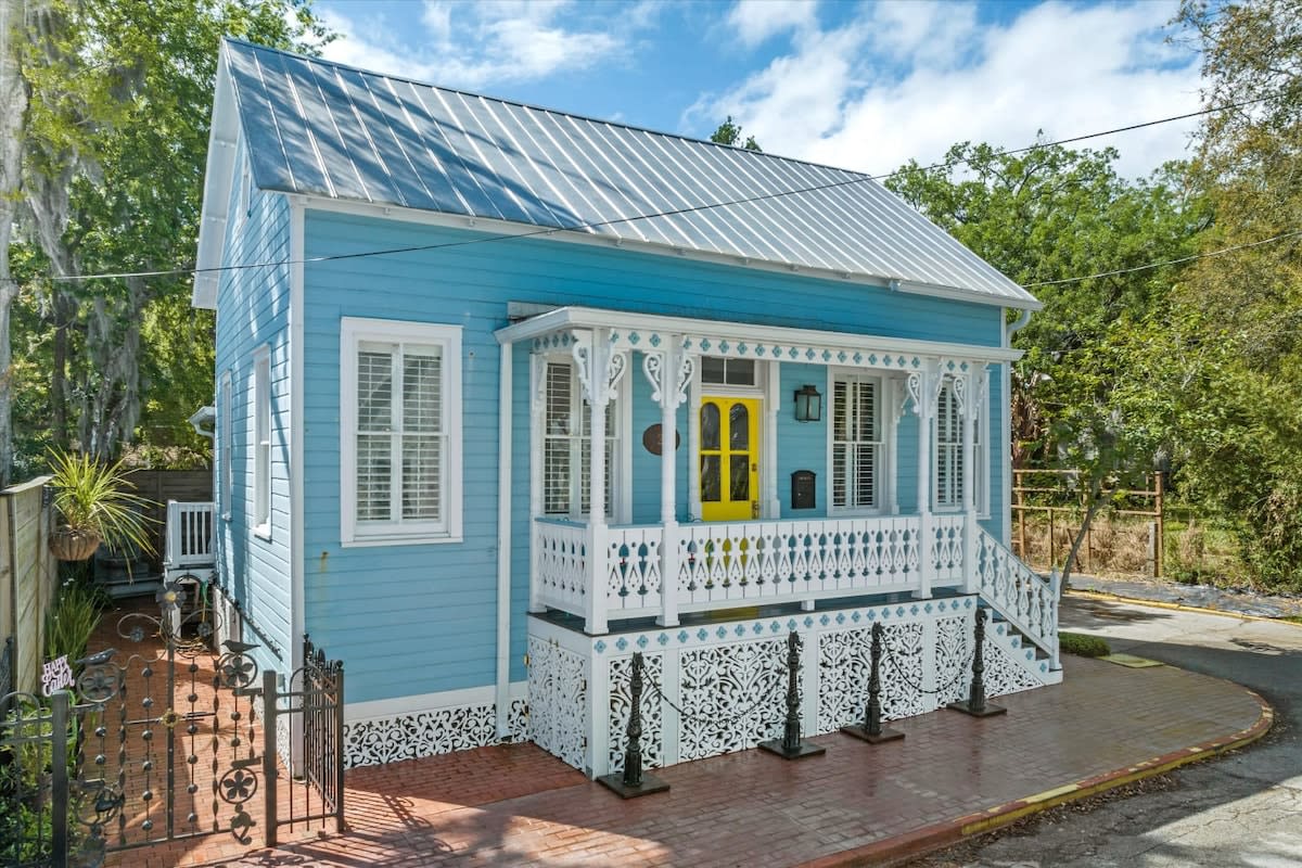 1880s Cottage | Fountain Courtyard & Movie Loft in St. Augustine, FL